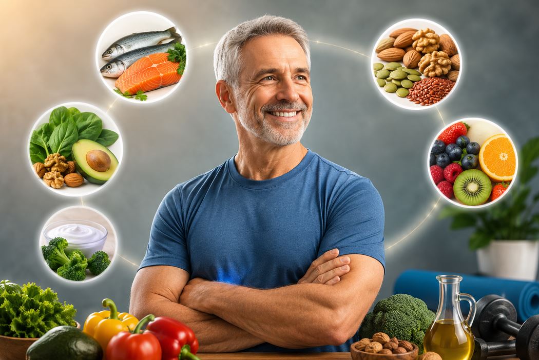 5 Principais Nutrientes Para Homens com Mais de 50 Anos